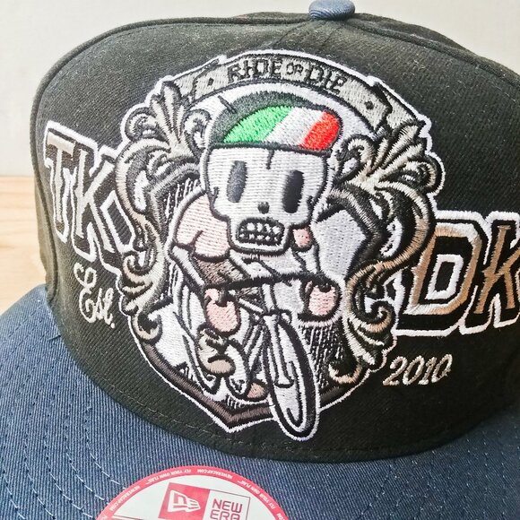 NEW ERA 9FIFTY Snapback TKDK TokiDoki Skull Hat - Picture 5 of 6